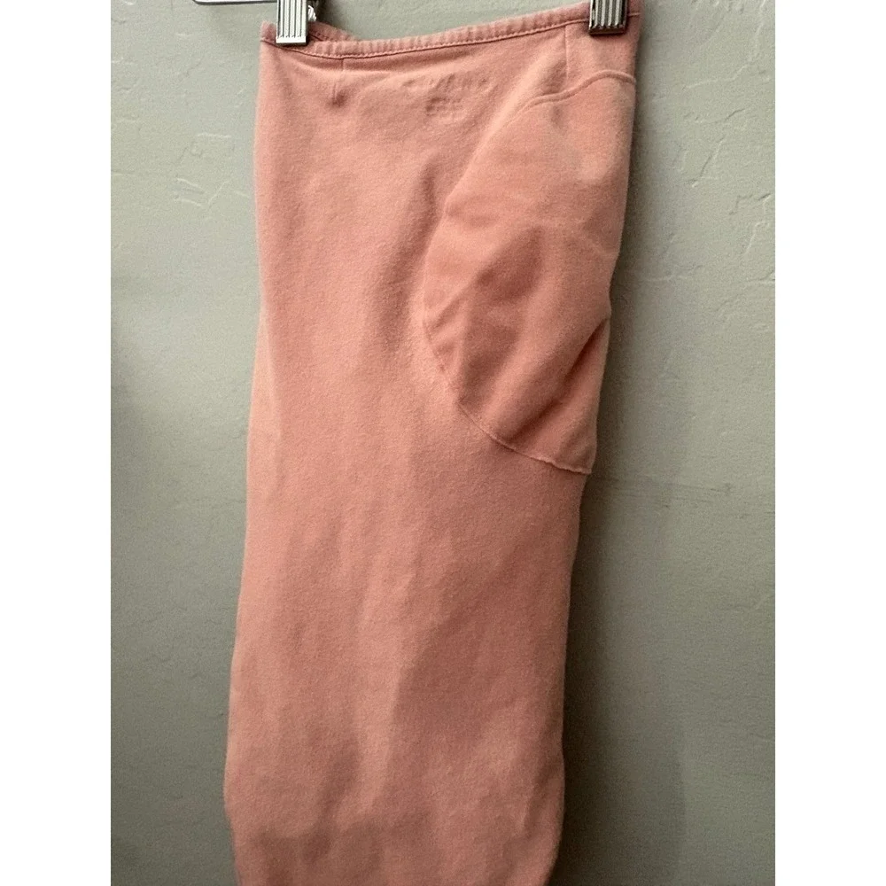 Comfy Cubs Newborn Swaddle Wrap Blush Pink Small 0–3 Months Organic Cotton Style